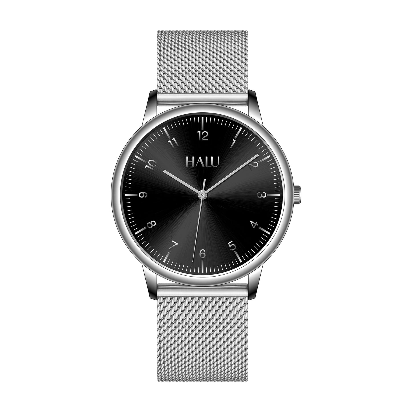 Old Money Men Watch Plateado