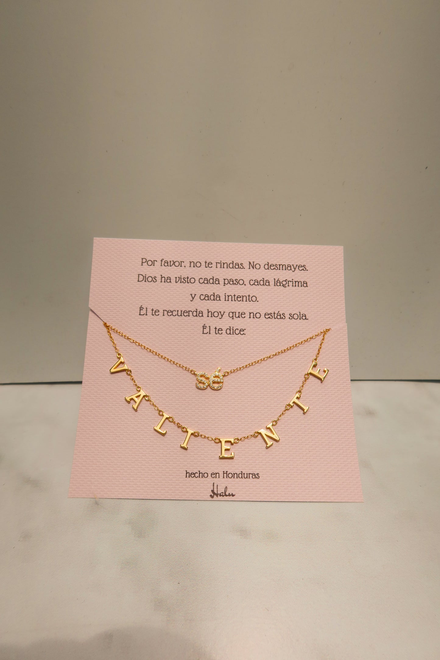Sé Valiente Necklace