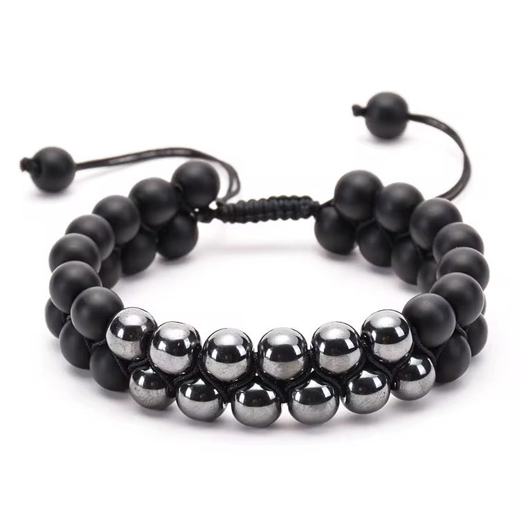 Two Black Bracelet