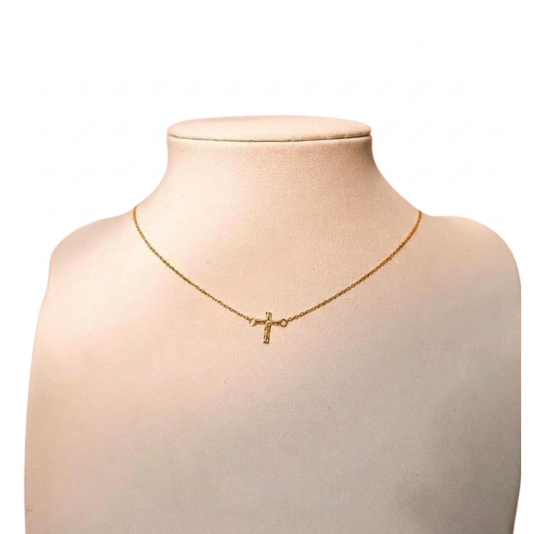 Mini Cross Necklace