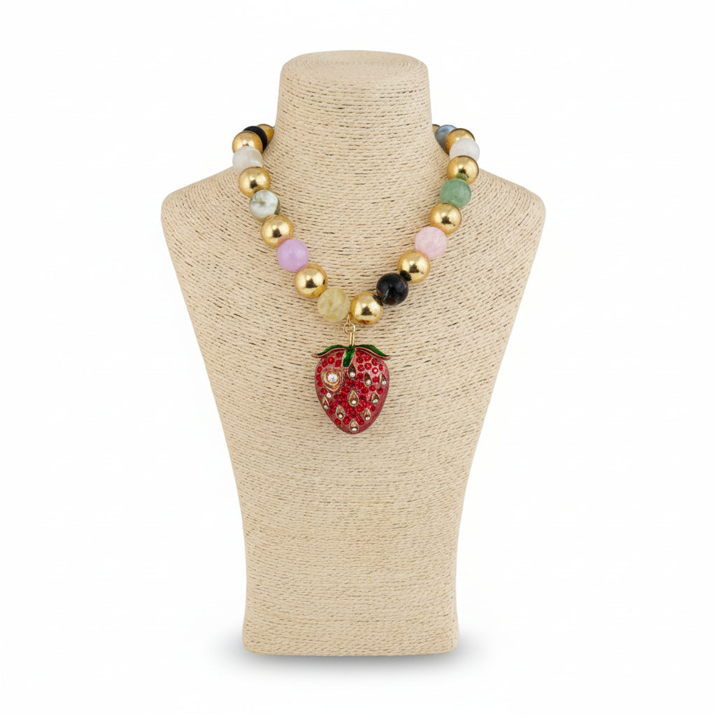 Strawberry Necklace