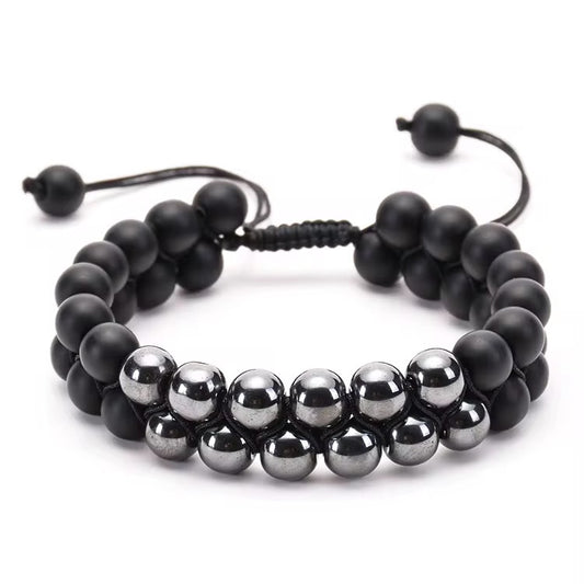 Two Black Bracelet