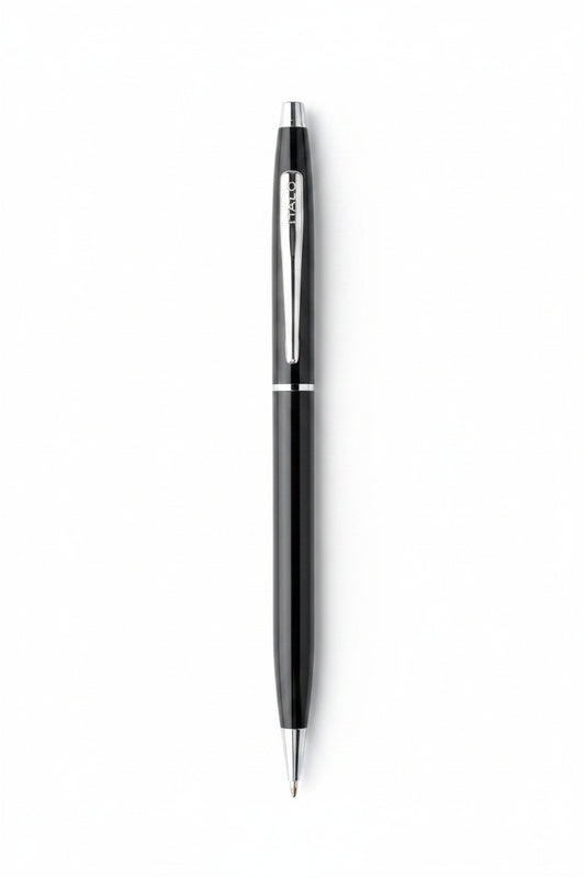 Bolígrafo Negro y Plateado