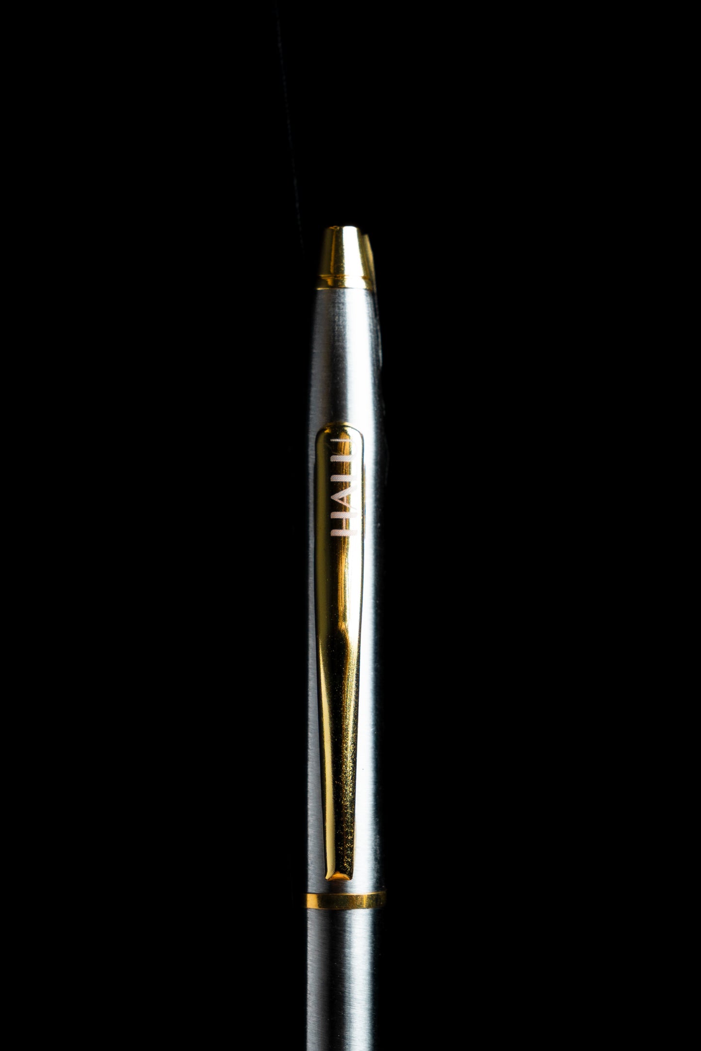 Bolígrafo Plateado y Dorado