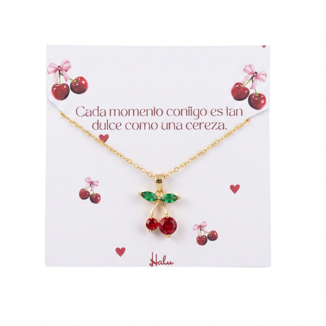 Cherry necklace