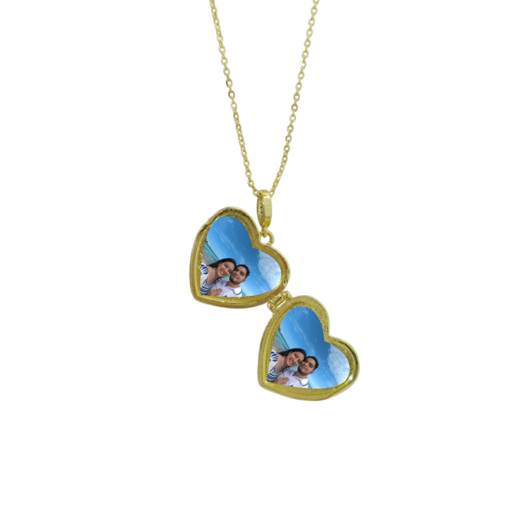 Flower Locket Necklace
