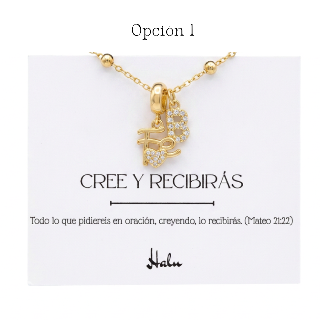 Cree y Recibirás Necklace