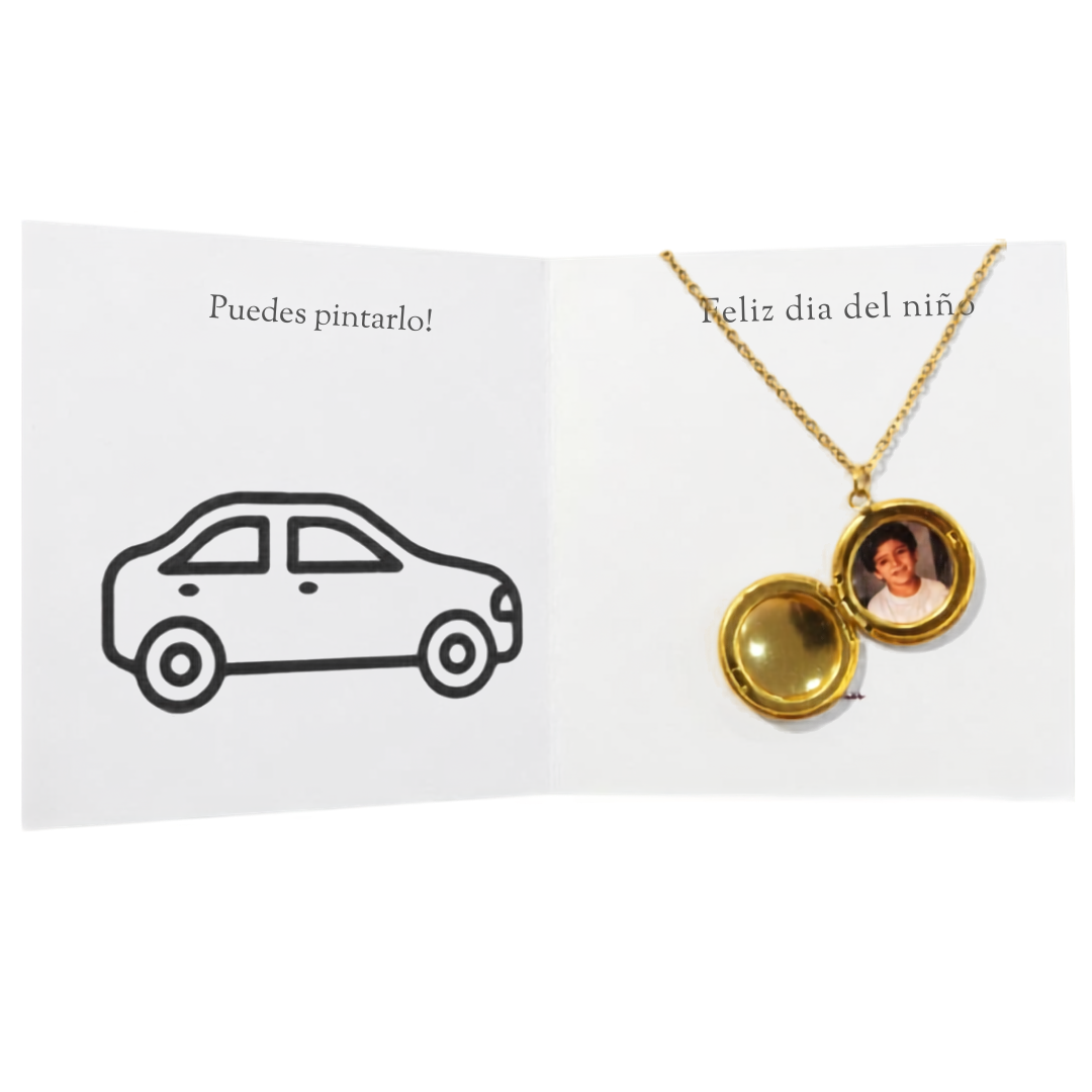 Feliz Día del Niño Necklace