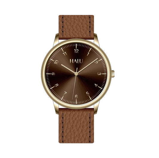 Mocha Men Watch - Cuero