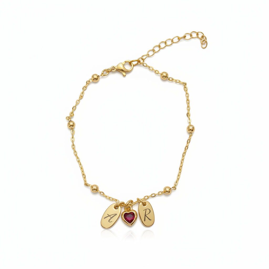 Your heart next to mine bracelets